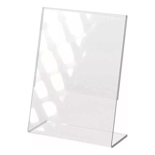 Display transparente de acrílico para mesa